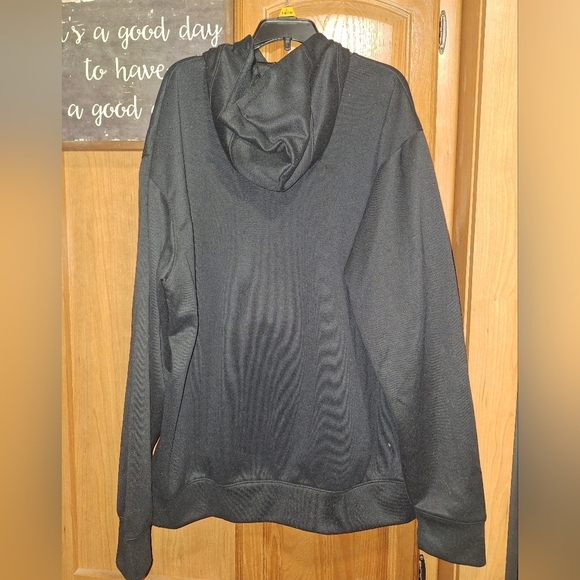 A Nike Dri-Fit New York Nets black hoodie in a men's size large. NWT. - Picture 3 of 6